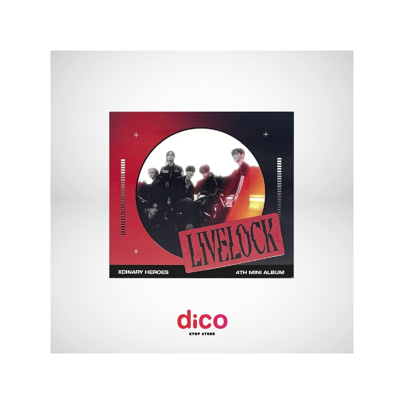 XDINARY HEROES - Livelock (Digipack Ver.) XDINARY HEROES - Livelock (Digipack Ver.)