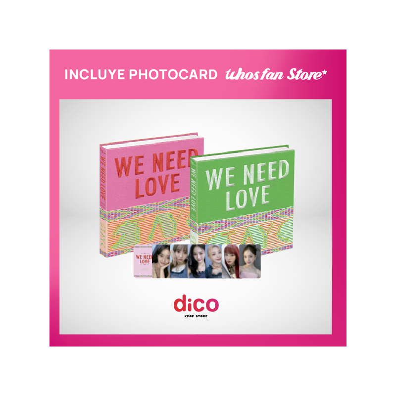 [WHOSFAN CLUB] STAYC - WE NEED LOVE (3rd Single Album)