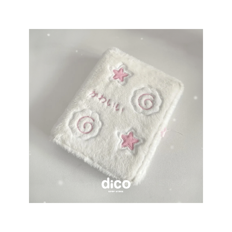 BINDER A5 (WHITE PLUSH) BINDER A5 (WHITE PLUSH)