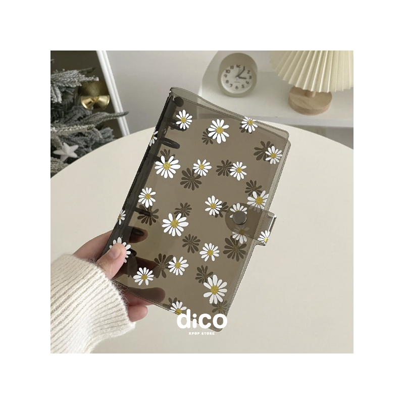 BINDER A5 FLOWER (NEGRO) BINDER A5 FLOWER (NEGRO)