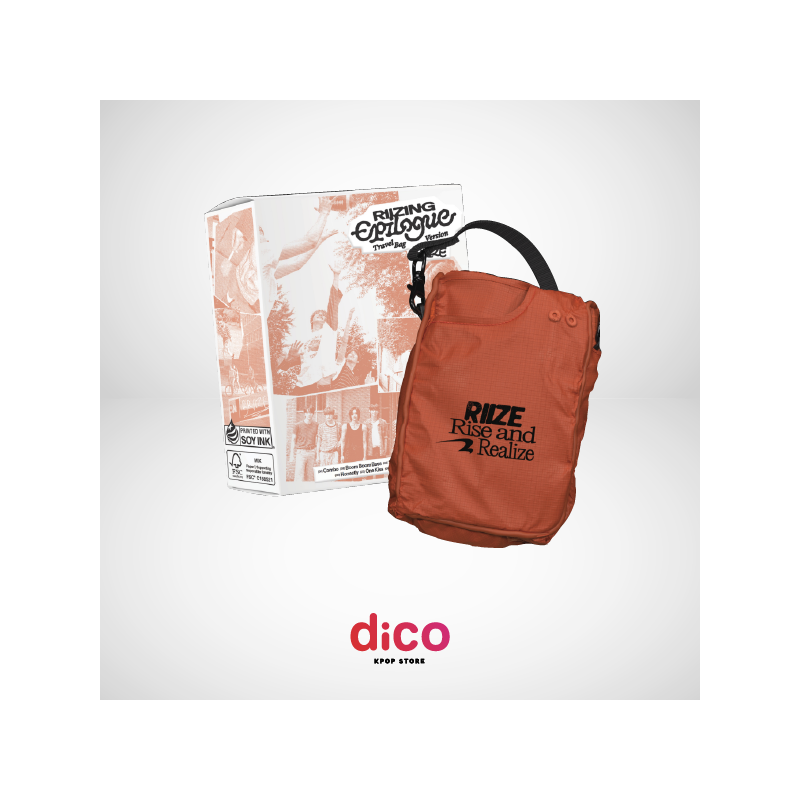 [AGOTADO] RIIZE - RIIZING : Epilogue (Travel Bag Ver.) (LIimited Edition) (Random Ver.)