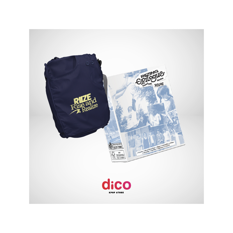 RIIZE - RIIZING : Epilogue (Travel Bag Ver.) (Limited Edition) RIIZE - RIIZING : Epilogue (Travel Bag Ver.) (Limited Edition)