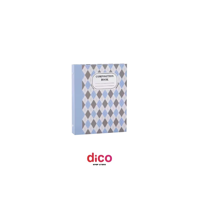 BINDER A5 (CELESTE/GRIS)