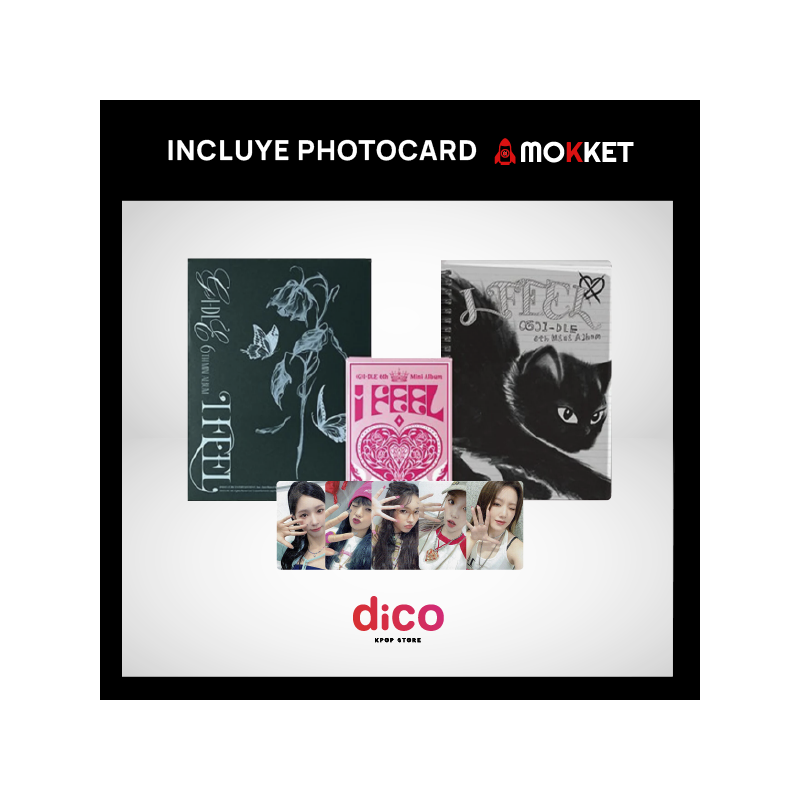 [MOKKETSHOP] (G)I-DLE - I FEEL (Standard Ver.)