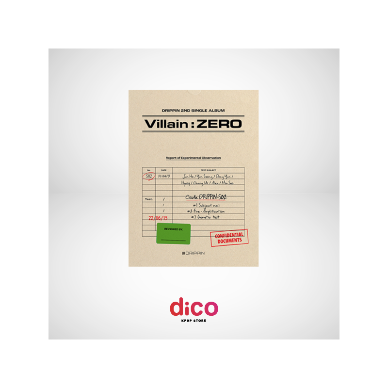 DRIPPIN - Villain: ZERO (B Ver.)