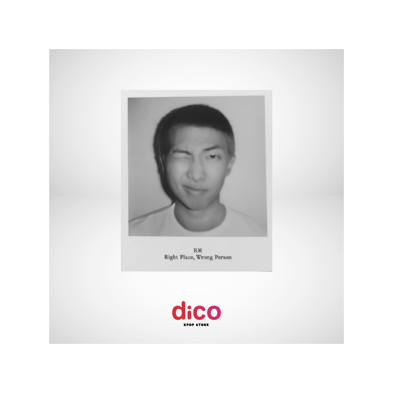 RM - RIGHT PLACE, WRONG PERSON - POLAROID VER. A (WEVERSE POB) RM - RIGHT PLACE, WRONG PERSON - POLAROID VER. A (WEVERSE POB)
