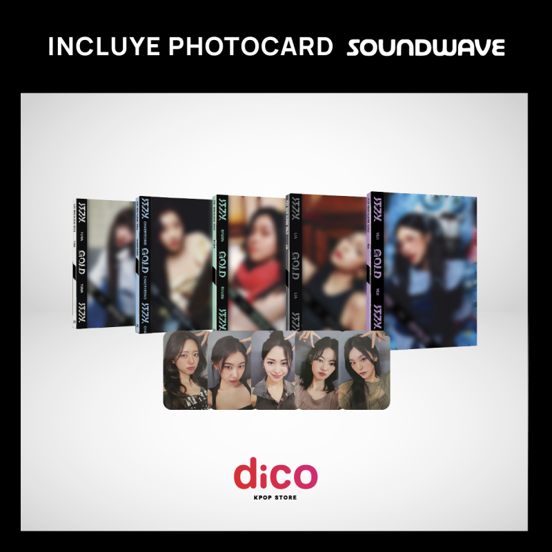 [SOUNDWAVE] ITZY - GOLD (Digipack Ver.)