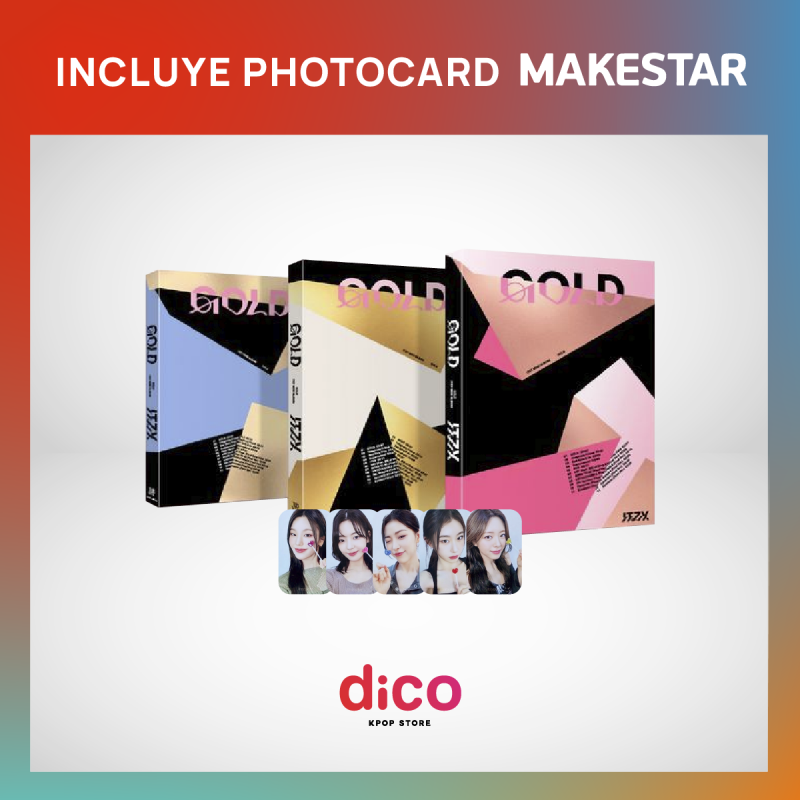 [MAKESTAR] ITZY - GOLD (Standard Ver.)