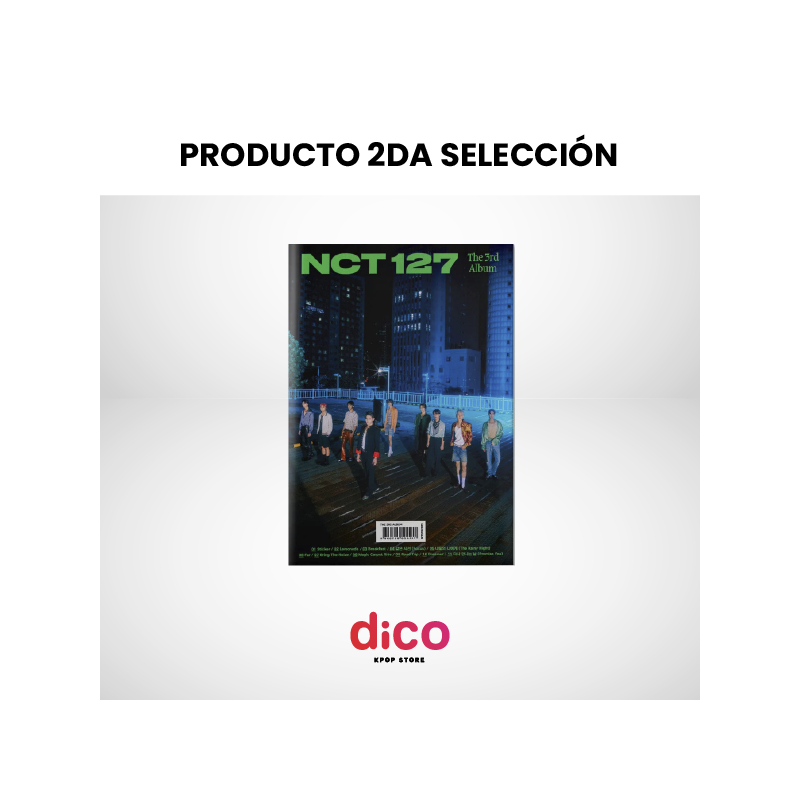 [REEMPACADO] NCT 127 - Sticker (3rd Regular Album) (Seoul City Ver.)