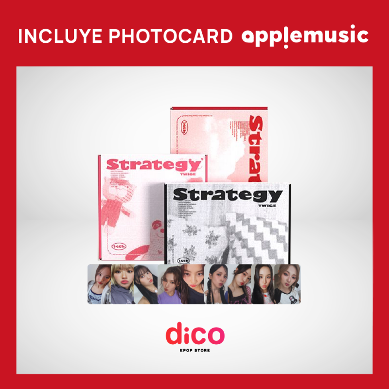[APPLE MUSIC] TWICE - STRATEGY (Standard Ver.)