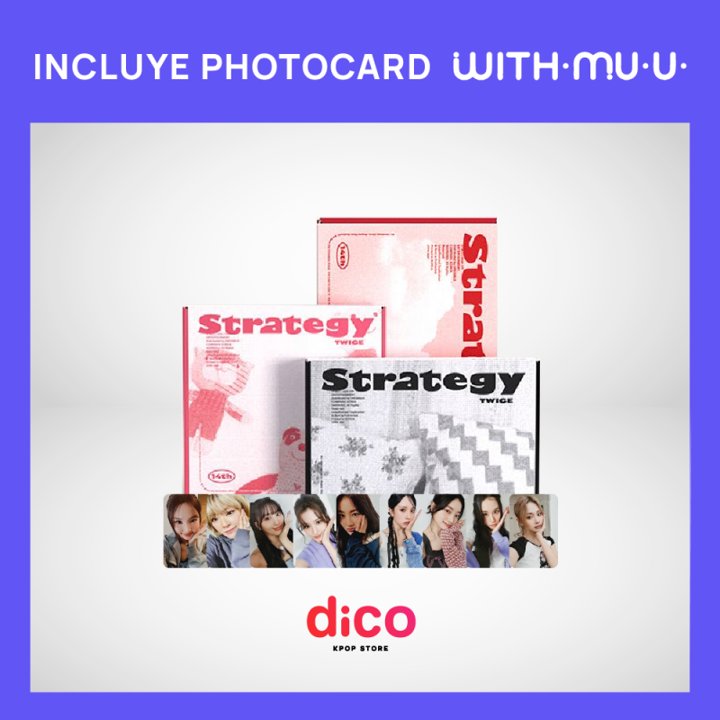 [WITHMUU] TWICE - STRATEGY (Standard Ver.)