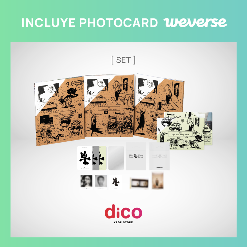 [WeverseShop] RM - Right Place, Wrong Person (SET)