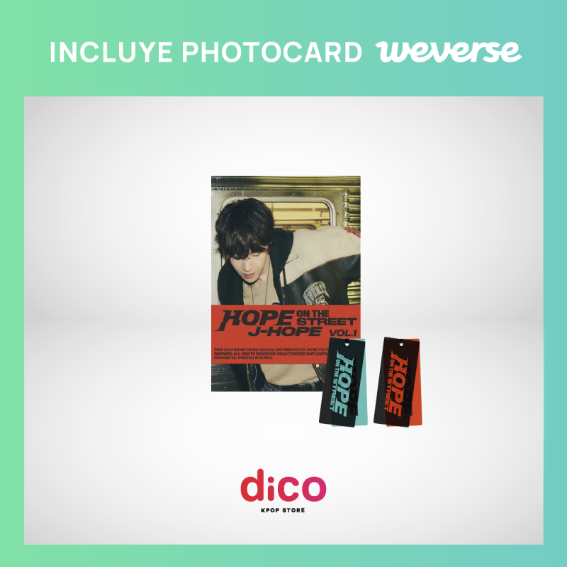 [WeverseShop] J-HOPE - HOPE ON THE STREET VOL.1 (Weverse Ver.)