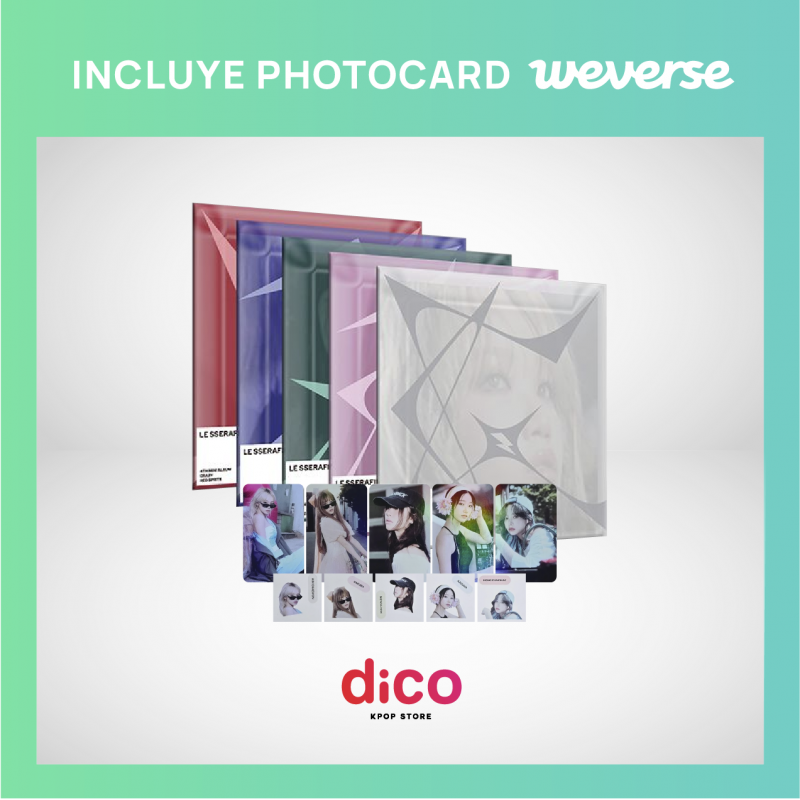 [Weverse Shop] LE SSERAFIM - CRAZY (COMPACT Ver.)