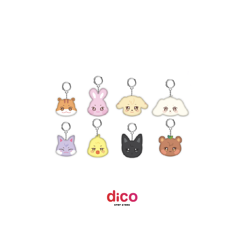 [PREVENTA LIMITADA] ATEEZ - [ANITEEZ IN DREAMLAND] Mini Face Keyring