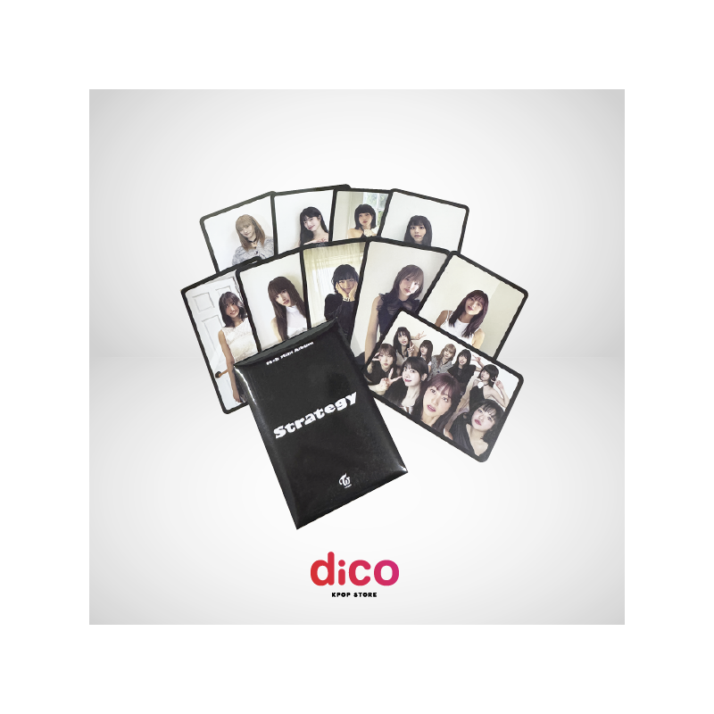 TWICE - SET PHOTOCARDS PREVENTA STRATEGY TWICE - SET PHOTOCARDS PREVENTA STRATEGY