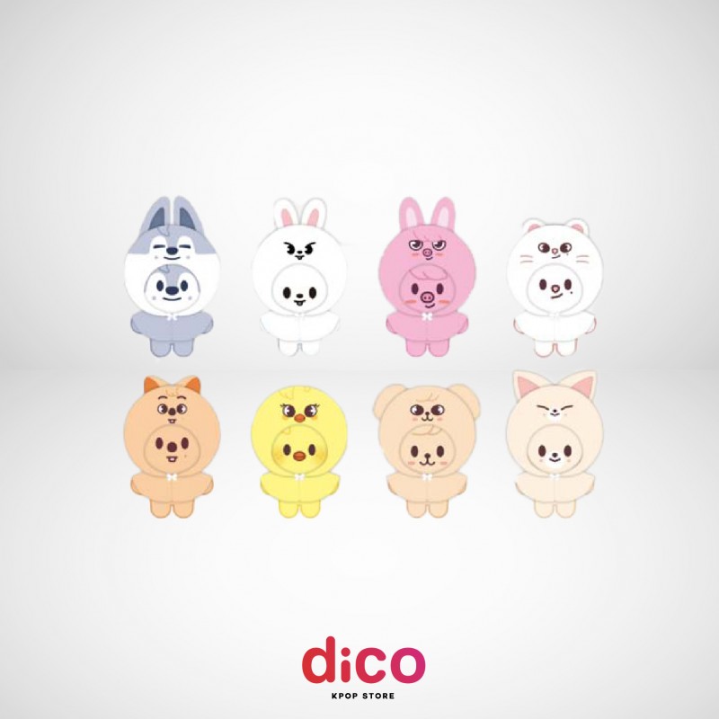 [PREVENTA LIMITADA] STRAY KIDS - [5CLOCK MD] SKZOO 10CM PLUSH OUTFIT