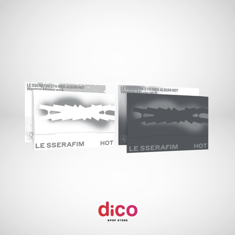 LE SSERAFIM - HOT (Weverse Ver.) LE SSERAFIM - HOT (Weverse Ver.)