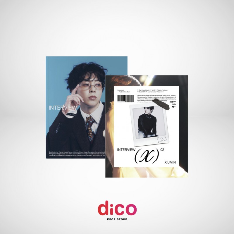 XIUMIN - Interview X (Photobook Ver.) XIUMIN - Interview X (Photobook Ver.)