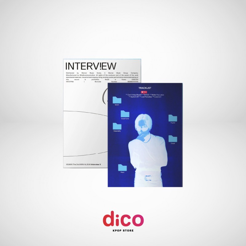XIUMIN - Interview X (Interviewbook Ver.) XIUMIN - Interview X (Interviewbook Ver.)