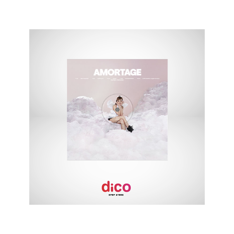 [PREVENTA LIMITADA] JISOO - AMORTAGE - Vinyl (Pink Ver.)