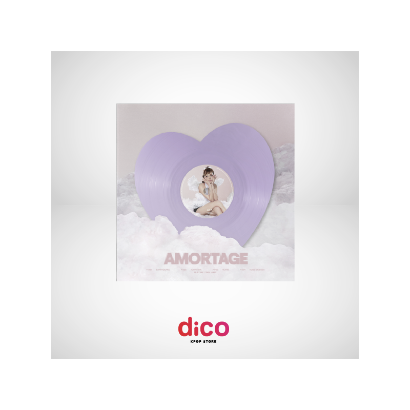 [PREVENTA LIMITADA] JISOO - AMORTAGE - Vinyl (Heart Ver.)