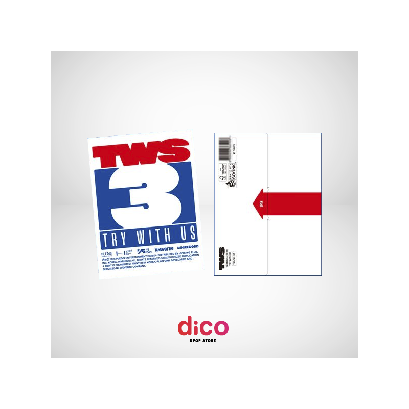 [PREVENTA LIMITADA] TWS - TRY WITH US (Weverse Albums Ver.)