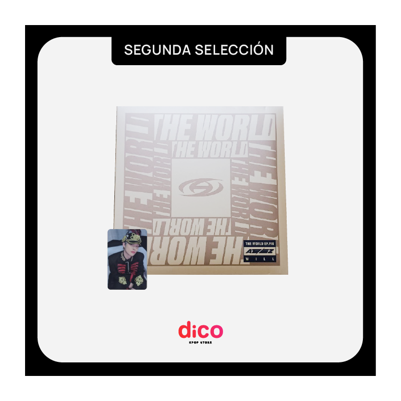 [2DA SEL.] ATEEZ - THE WORLD EP.FIN : WILL (Digipack Ver.) (PC MINGI Ver.)