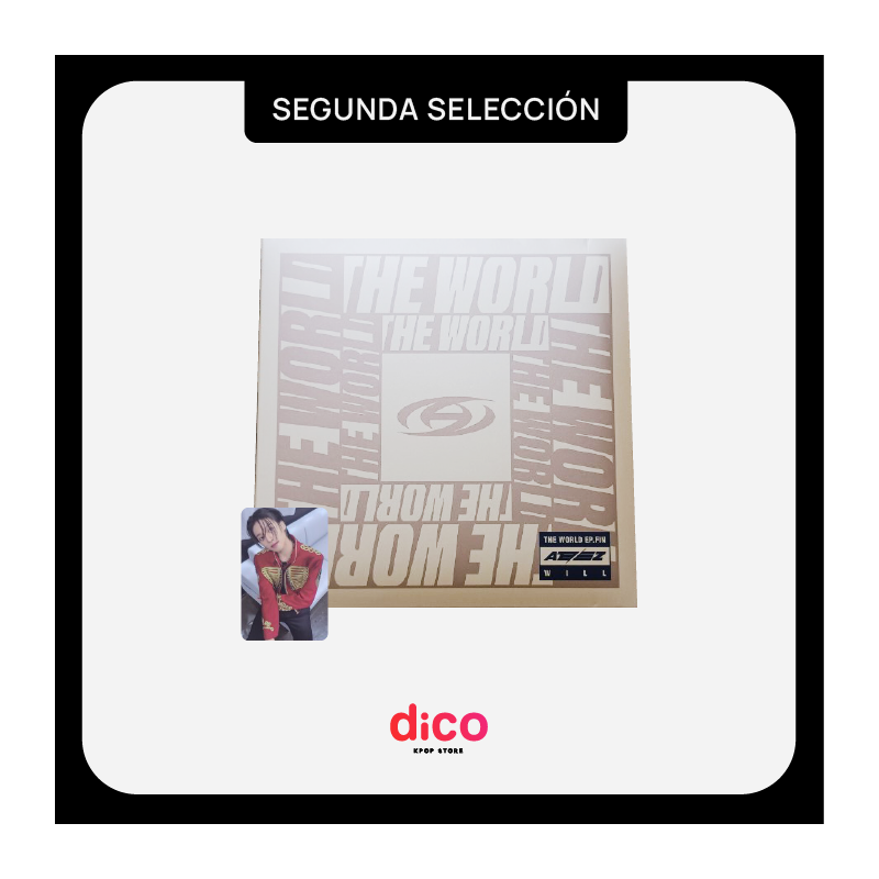 [2DA SEL.] ATEEZ - THE WORLD EP.FIN : WILL (Digipack Ver.) (PC WOOYOUNG Ver.)