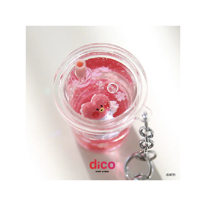 BT21 - BT21 CHERRY BLOSSOM MININI WATER KEYRING BT21 - BT21 CHERRY BLOSSOM MININI WATER KEYRING