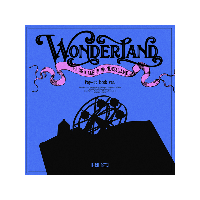 [PREVENTA] B.I - WONDERLAND (Pop-up book Ver.)