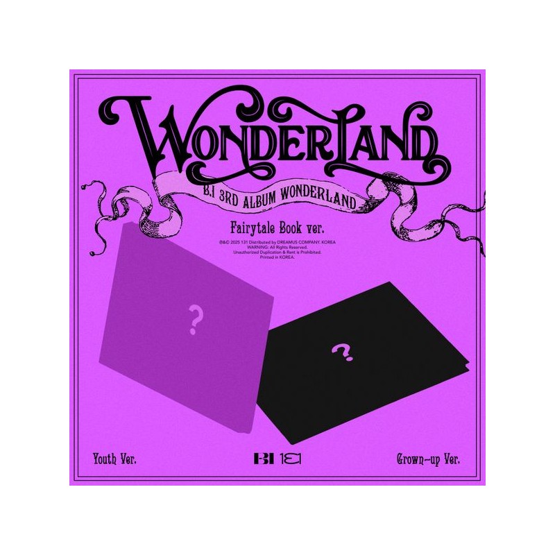 [PREVENTA] B.I - WONDERLAND (Fairy tale Ver.) (Random Ver.)