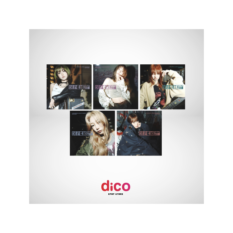 [PREVENTA] LE SSERAFIM - Japan 4th Single - DIFFERENT (Member Ver.) (Random Ver.)