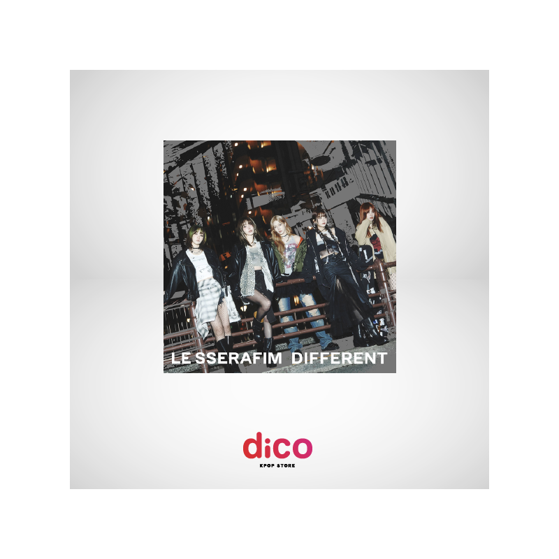 [PREVENTA] LE SSERAFIM - Japan 4th Single - DIFFERENT (Standard Ver.)
