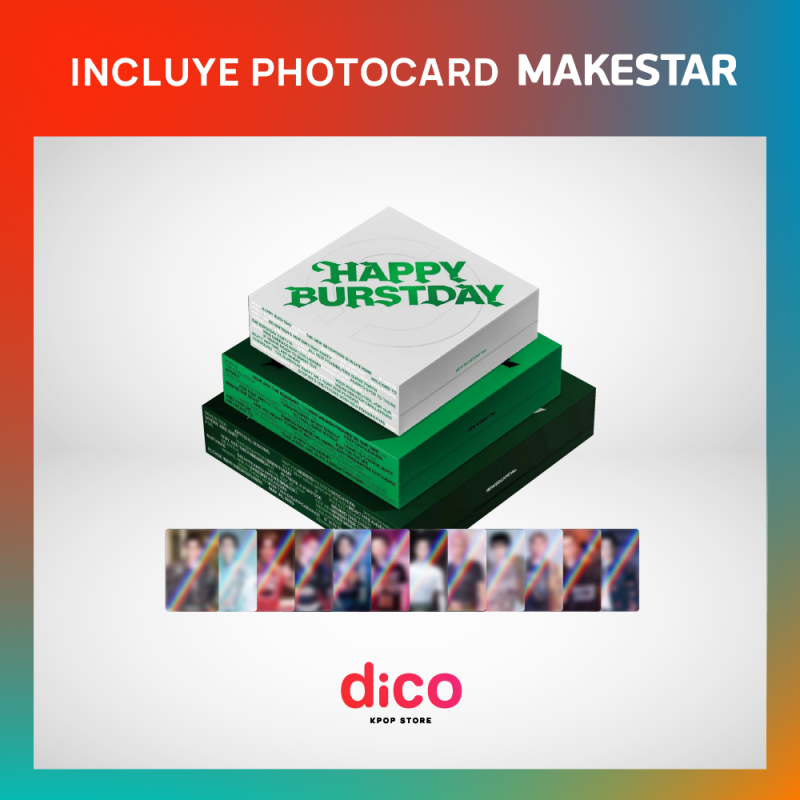 [MAKESTAR] SEVENTEEN - HAPPY BURSTDAY (Random Ver.)