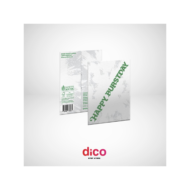 [PREVENTA LIMITADA] SEVENTEEN - HAPPY BURSTDAY (Weverse Albums Ver.)