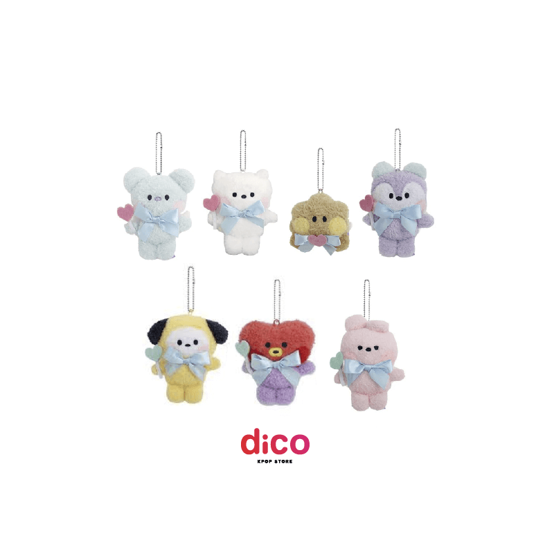 BT21 - Minini Plush Keyring ANGEL