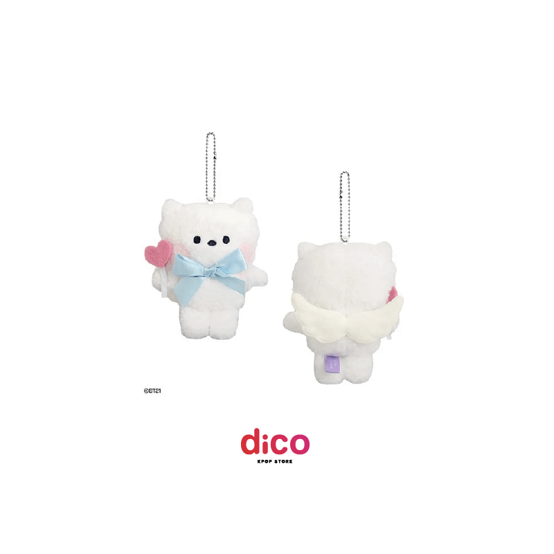 BT21 - Minini Plush Keyring ANGEL