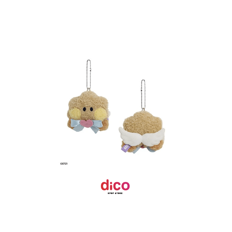 BT21 - Minini Plush Keyring ANGEL