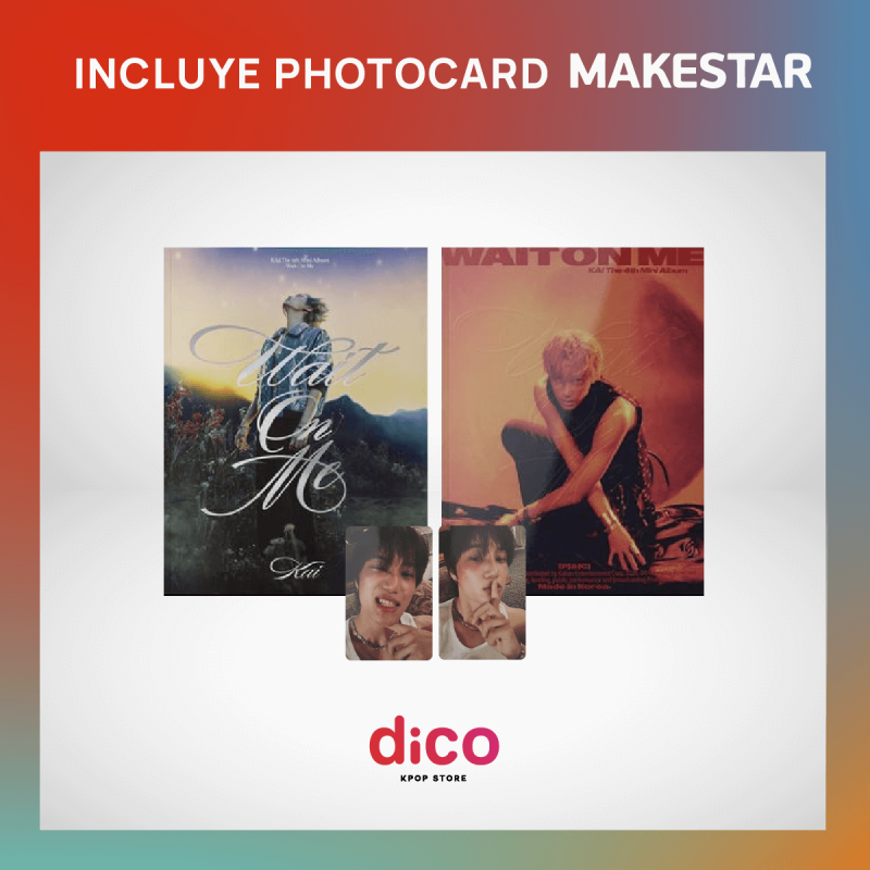 [MAKESTAR] KAI - Wait On Me (PhotoBook Ver.)
