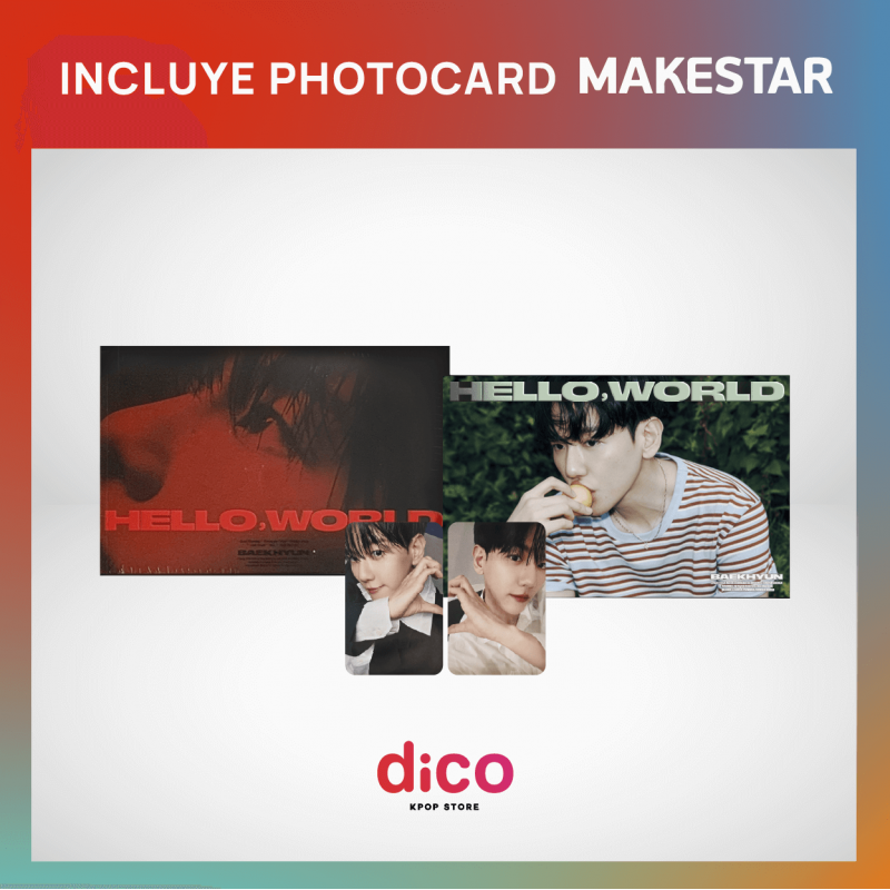 [MAKESTAR] BAEKHYUN - Hello, World (Photobook Ver.)