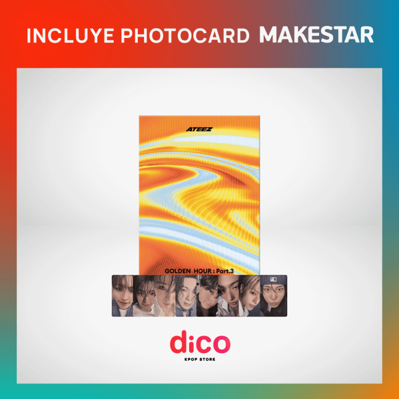 [MAKESTAR] ATEEZ - GOLDEN HOUR : Part.3 (POCA Ver.)