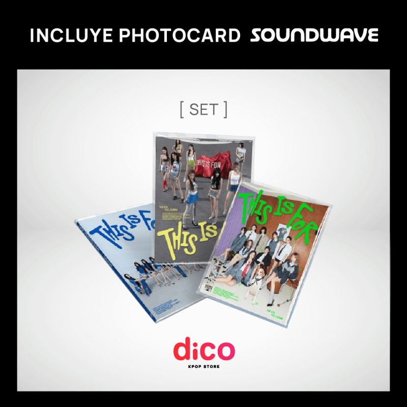 [SOUNDWAVE] TWICE - THIS IS FOR (SET)