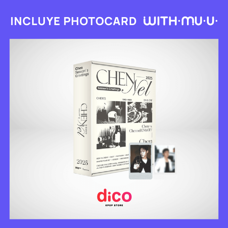[WITHMUU] CHEN - 2025 SEASONS GREETINGS - Chen’s Chennel ON & OFF