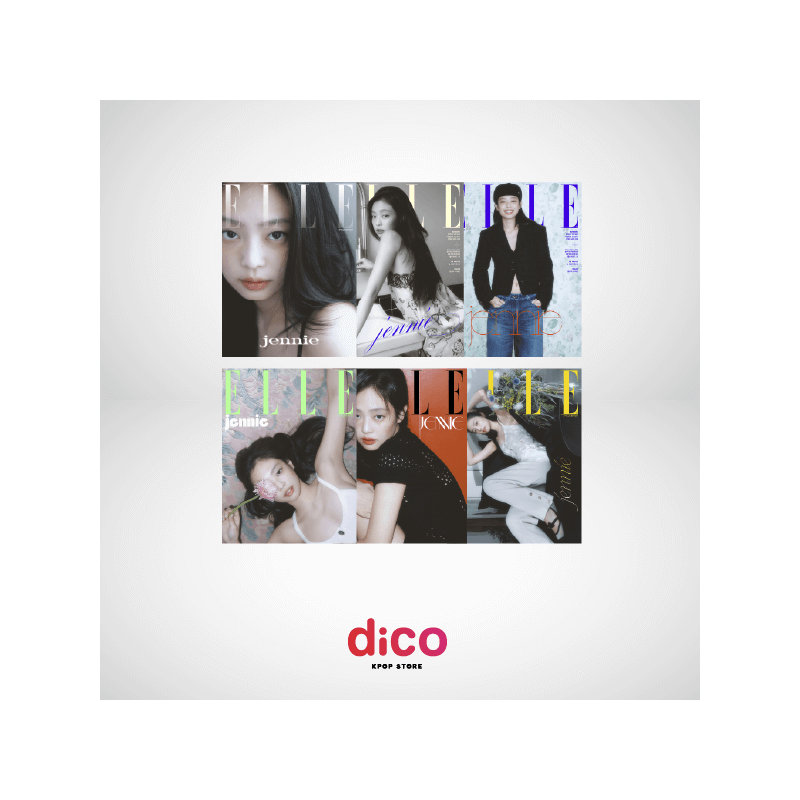 [PREVENTA LIMITADA] ELLE MAGAZINE 2025.08: Jennie (Special Edition) (Random Ver.)