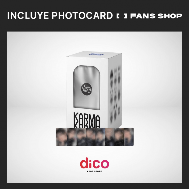 [JYP FANS SHOP] STRAY KIDS - KARMA (SKZOO Ver.) (Random Ver.)