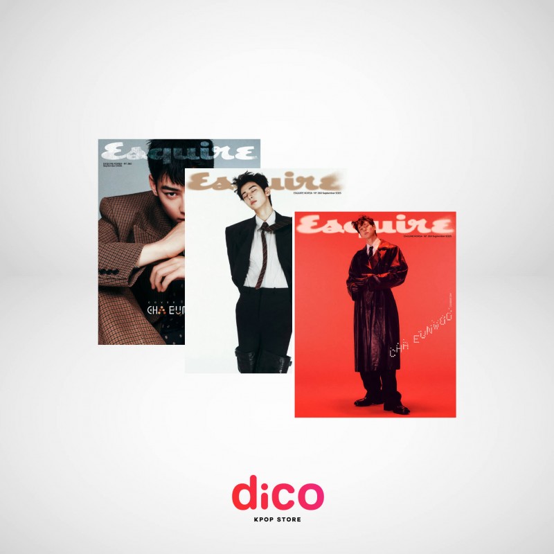 [PREVENTA LIMITADA] ESQUIRE 2025.09: CHA EUNWOO (Random Ver.)