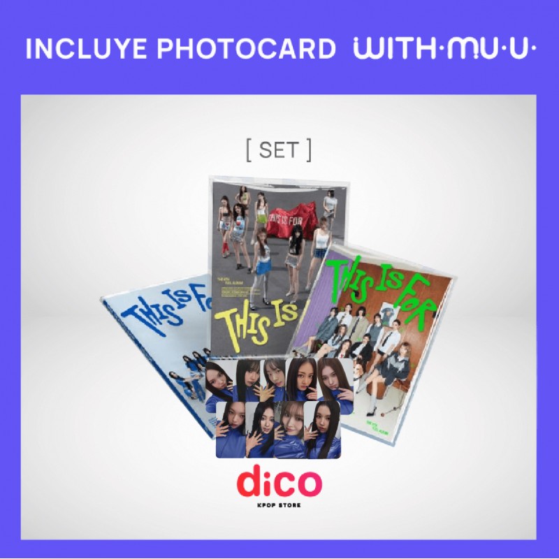 [WITHMUU] TWICE - THIS IS FOR (SET)