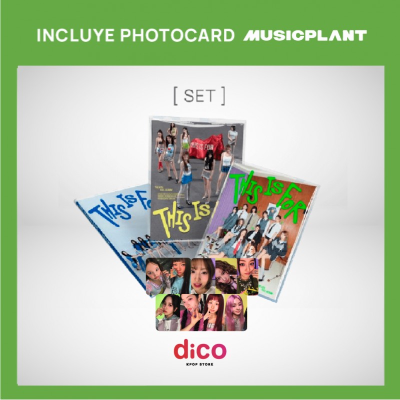 [MUSICPLANT] TWICE - THIS IS FOR (SET)