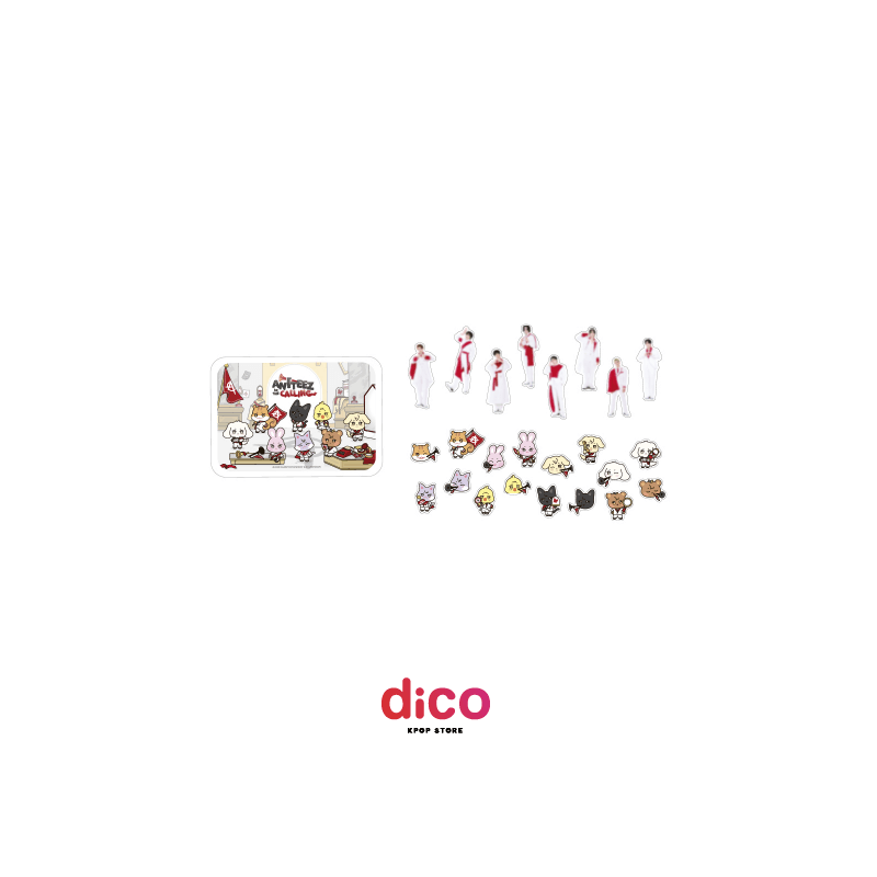[PREVENTA] ATEEZ - THE CALLING ANITEEZ: TIN CASE STICKER SET